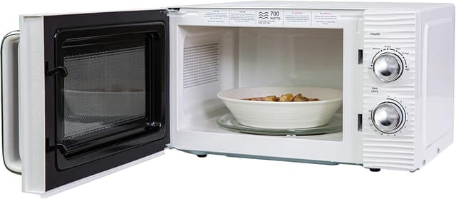 Detalle de Russell Hobbs RHM1731 INSPIRE White 17 Litre Manual Microwave