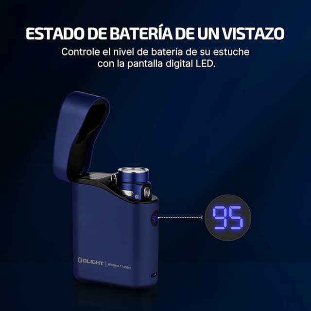 Detalle 2 de OLIGHT Baton 4: Linterna LED Recargable 1300 Lúmenes 🔦