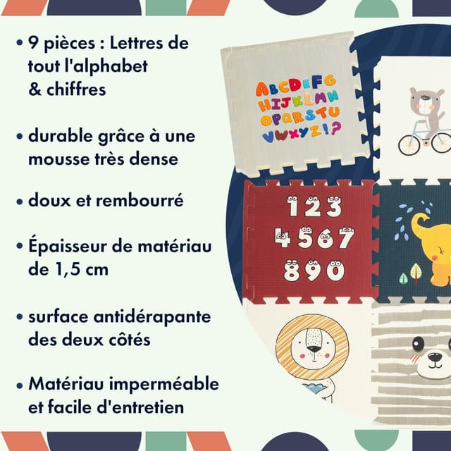 Detalle 2 de Babify Star Ibaby tapis puzzle bébé 165