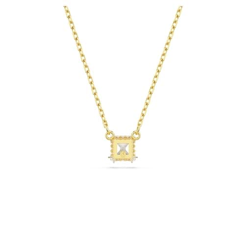 Thumbnail 3 de Swarovski Stilla Attract colgante cuadrado blanco bañO oro 💍