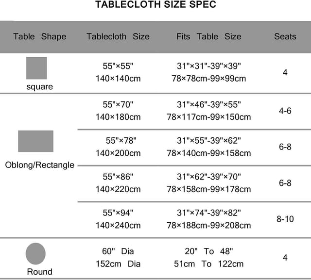 Detalle 2 de SUNBEAUTY wipeable rectangular cotton-linen tablecloth (60% cotton, 40% linen) 140x240cm grey with tassels