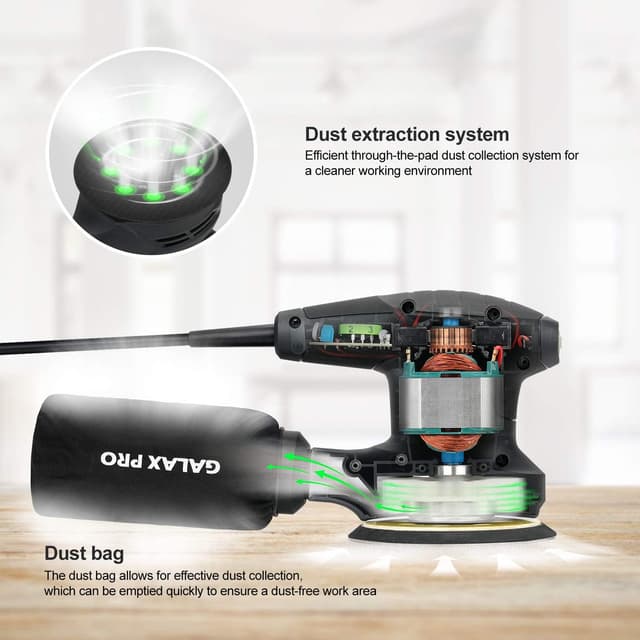 Thumbnail 2 de GALAX PRO Orbital Sander 280W