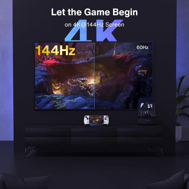 Detalle de IVANKY 8-in-1 Docking Station with 100W PD Charger for Legion Go/ROG Ally/Steam Deck