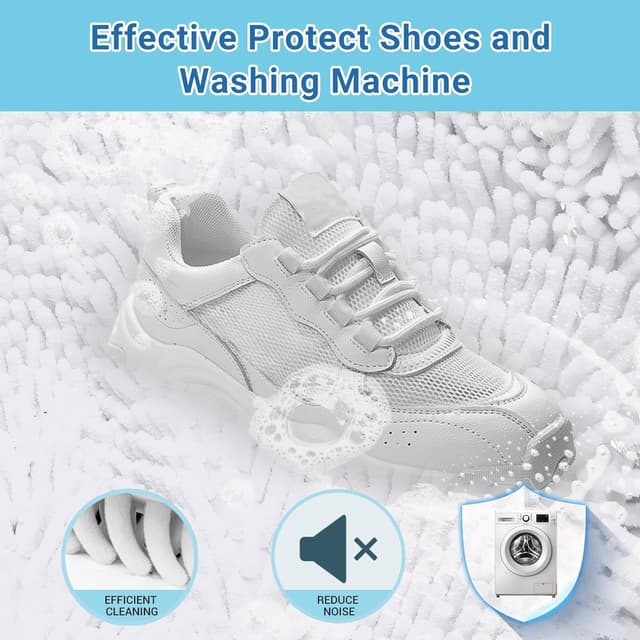 Detalle de Schuhwaschbeutel 24 x 35 cm Teletrogy für Waschmaschine