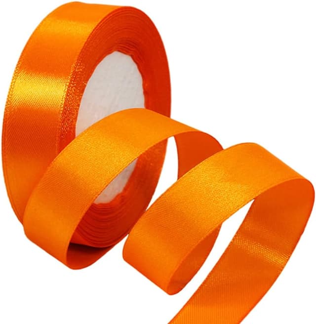 Detalle 2 de Satinband 22 m in Salbei Grün, 75 mm