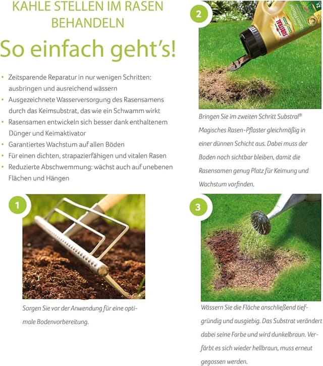 Thumbnail 3 de Substral Magic Lawn Patch 3,6 kg: reparación de césped