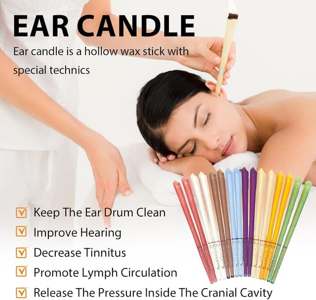 Thumbnail 3 de Bougies d’Oreilles 16 Pièces Relax