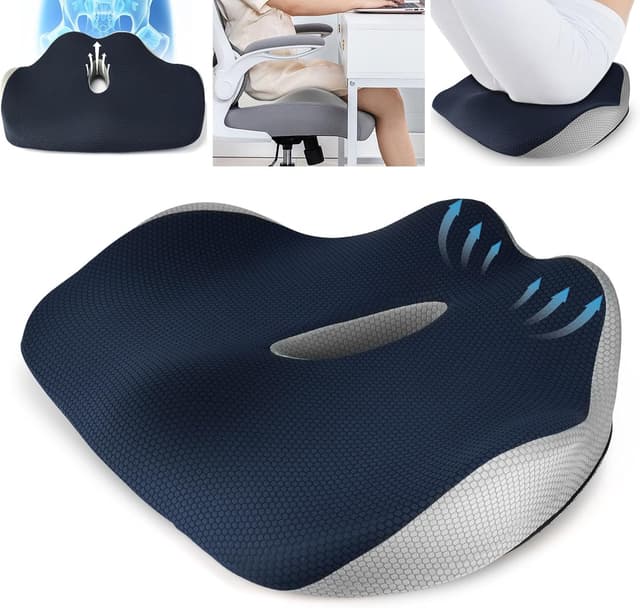 Imagen de Fwiull Cuscino Sedile in memory foam per ufficio e auto en OfertitasTOP