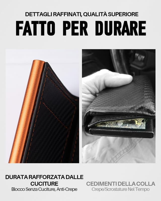 Detalle 1 de MYSHION portafoglio pop up RFID 11 carte