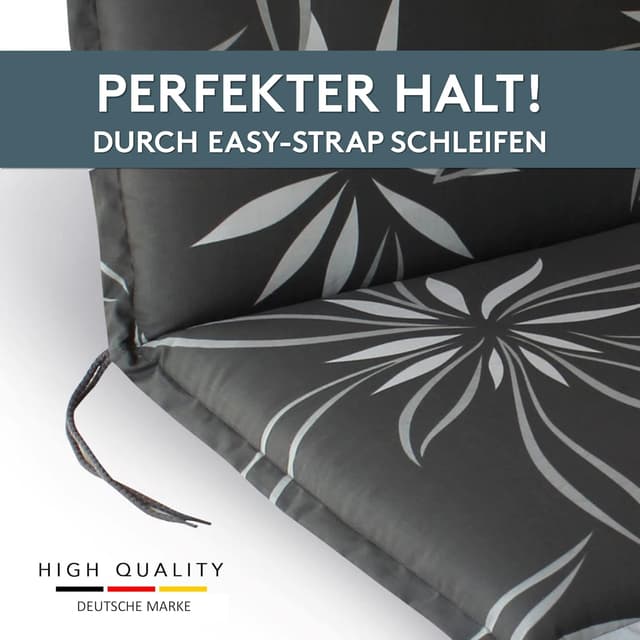 Thumbnail 3 de LILENO HOME Gartenstuhl Auflagen 2er Set Hochlehner