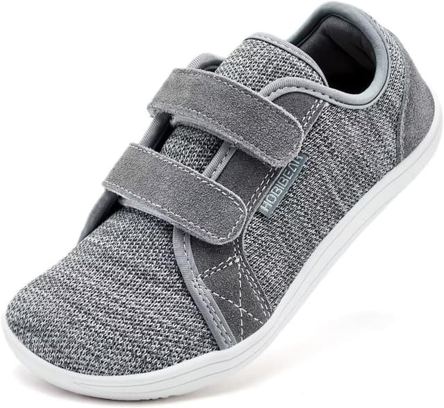 Detalle de HOBIBEAR Bambini Scarpe a Piedi Nudi larghe per trail, passeggio minimaliste