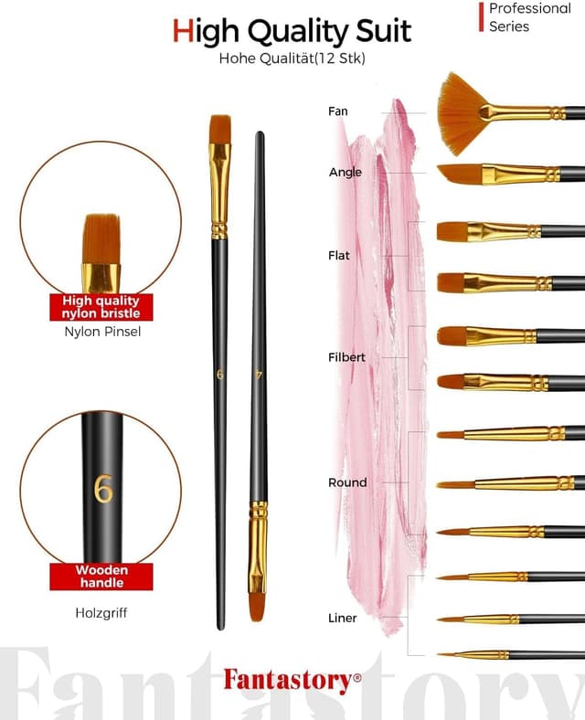 Thumbnail 5 de Fantastory Acrylfarben Set 36 Farben 🎨