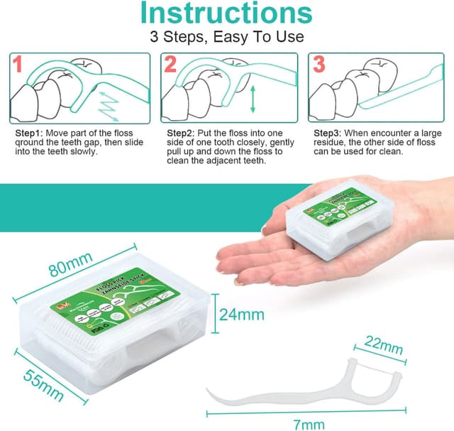 Detalle 2 de LAOYE Fils Dentaire 200 picks