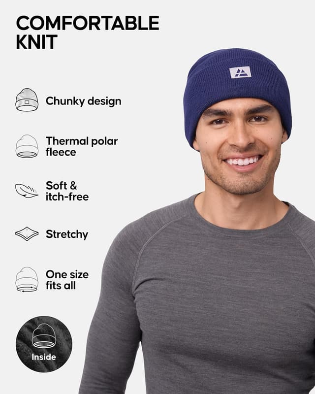 Detalle 2 de DANISH ENDURANCE beanie hat, fleece lined