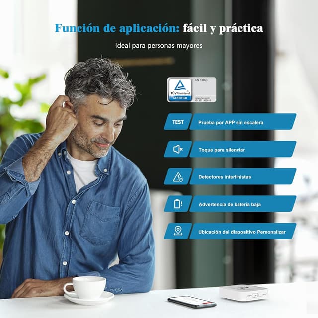 Thumbnail 1 de Detector de Humo con estación Base 10 años