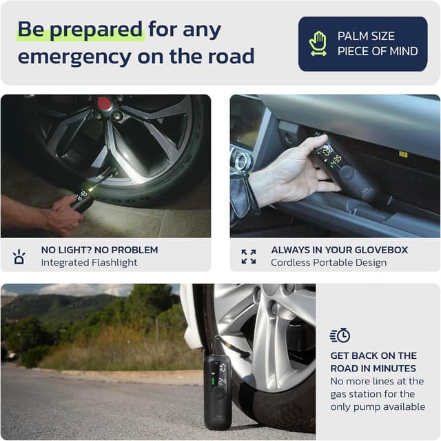 Detalle 2 de Woowind LP1 tyre inflator 150PSI