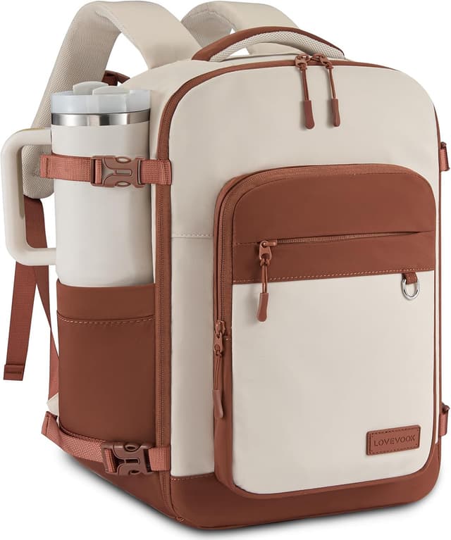 Thumbnail 6 de LOVEVOOK Ryanair cabin bags underseat travel backpack (40x30x20cm) – lightweight 14-inch laptop sleeve