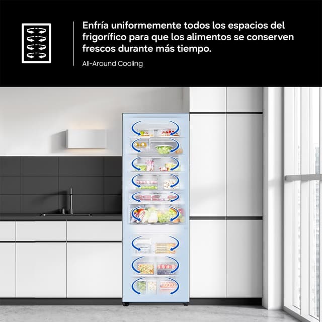 Thumbnail 5 de Samsung RB34C605CWW/EF frigorífico combi 344 L