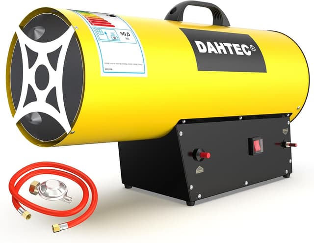 Detalle de DAHTEC 50kW Gas Heater
