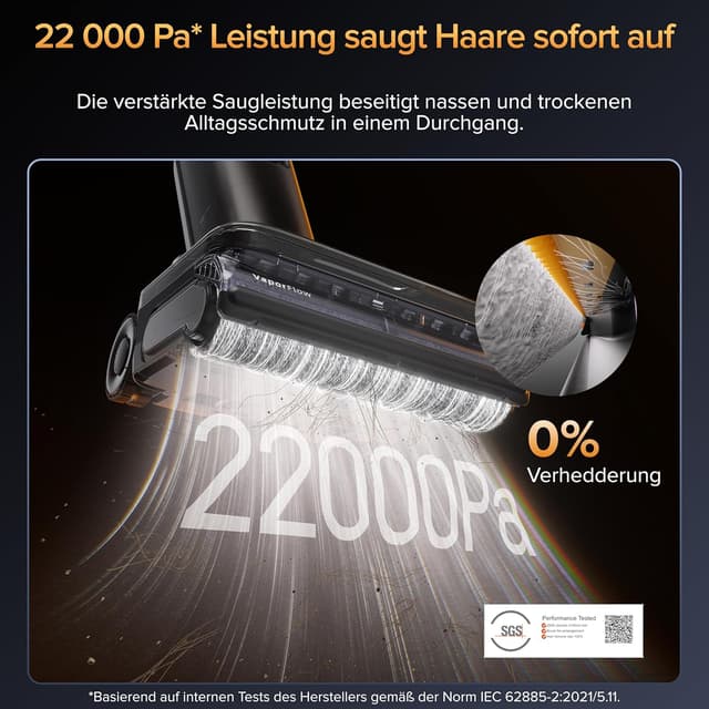 Thumbnail 4 de roborock F25 Ultra Nass-Trockenstaubsauger 180°C Dampfmopp