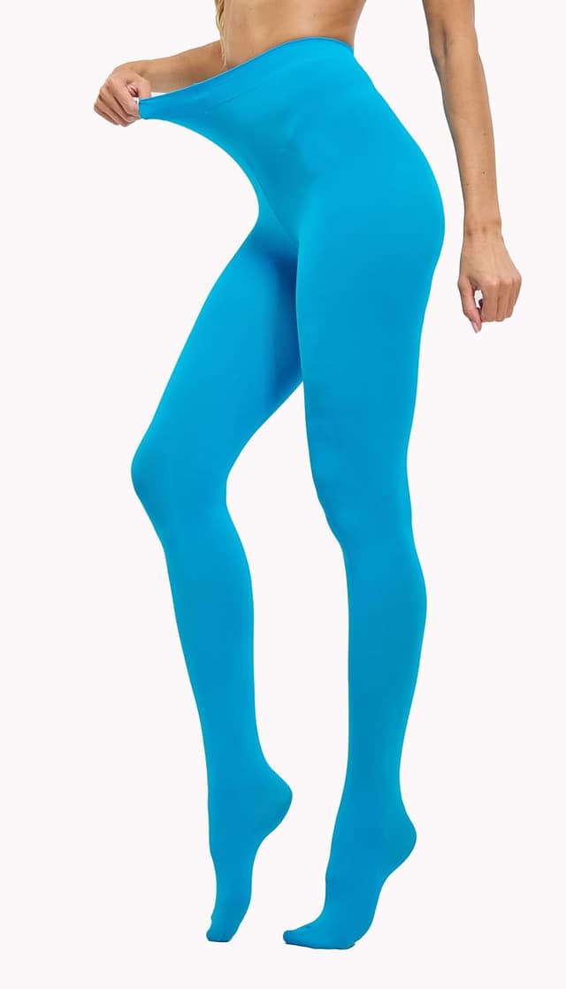 Detalle de Collants HeyUU Ladies semi-opaques colorés 80 DEN en microfibre