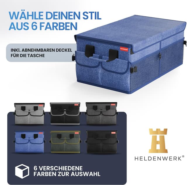 Thumbnail 6 de HELDENWERK Premium Kofferraum-Organizer