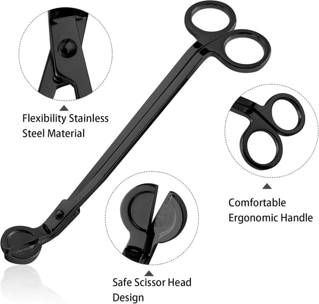 Detalle de Candle Wick Trimmer 17.5cm stainless steel