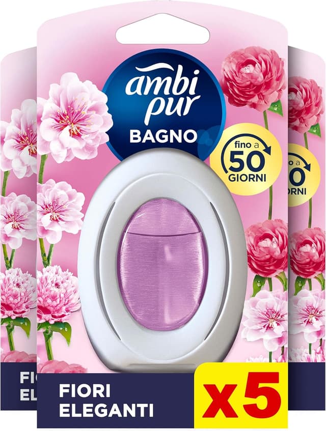 Imagen de Febreze Ambi Pur Bagno profumatore continuo 5 pezzi en OfertitasTOP
