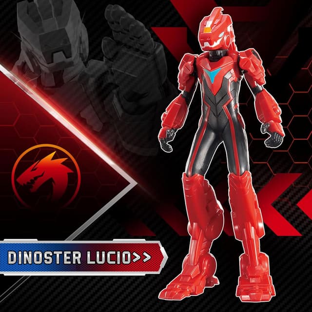 Detalle 2 de Figurine dinosaure Quantum Heroes DINOSTER Lucio 6 pouces
