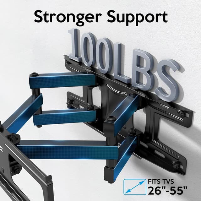 Detalle de C-MOUNTS Full Motion TV Wall Mount Bracket