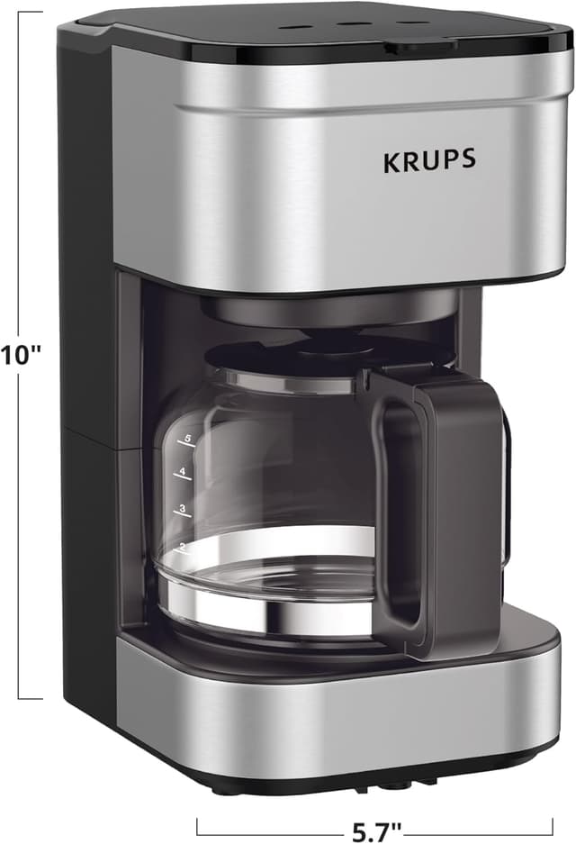 Thumbnail 6 de KRUPS Simply Brew Compact 5-Cup Drip Coffee