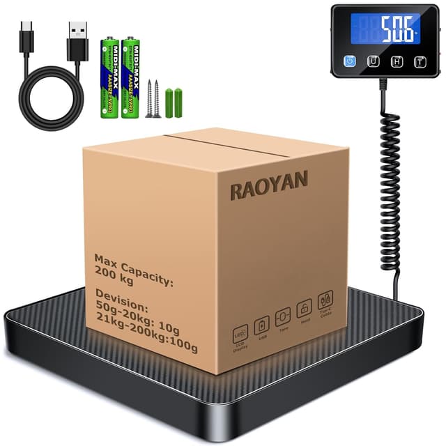 Imagen de RAOYAN Postal Scales 200 kg postal scale en OfertitasTOP