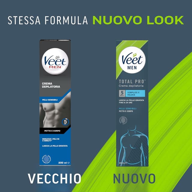 Thumbnail 5 de Veet Men Crema Depilatoria 400 ml per Uomo