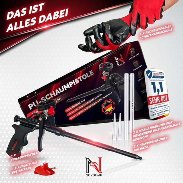 Thumbnail 6 de Novolari Pistola de espuma PU punta de cobre