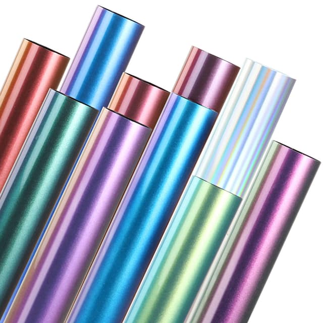 Detalle de NANAPLUMS Chamäleon Plotterfolie 30,5×25,4 cm 🎨