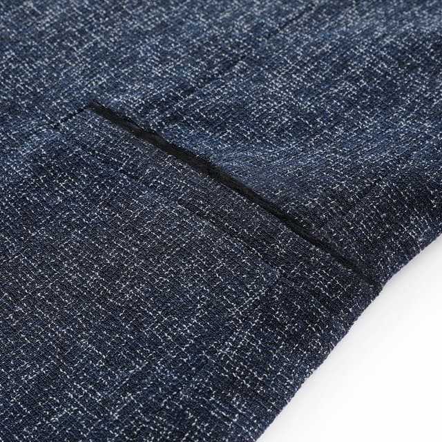 Detalle de Allthemen blazer homme 1 bouton slim fit, veste de costume casual élégante