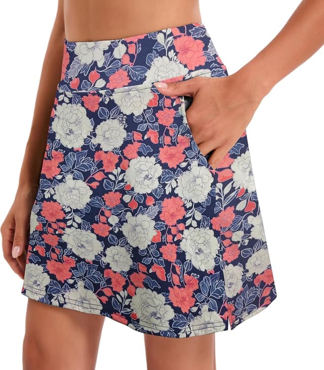 Thumbnail 6 de Oyamiki Women’s Active Athletic Skort (Lightweight Tennis Skirt for Running, Training, Golf)