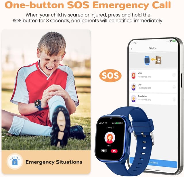 Thumbnail 4 de RUXINGX 4G Reloj Inteligente Niño 800 mAh