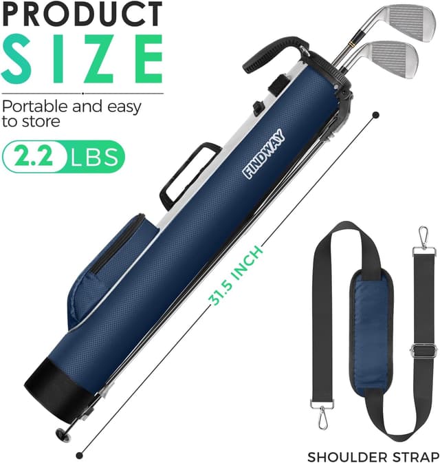 Detalle de Findway Golf Stand Bag 2.2 lb