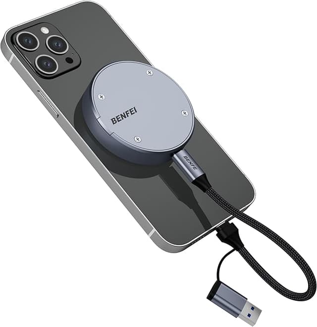 Imagen de BENFEI Carcasa magnética SSD M.2 NVMe ⚡ para iPhone 15 Max en OfertitasTOP