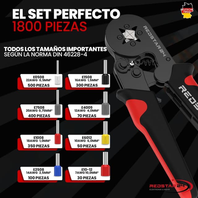 Thumbnail 4 de RedStar24 Crimpadora 0,25–10 mm²