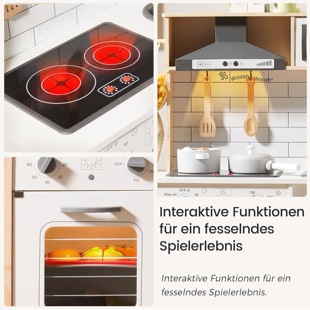 Detalle de Tiny Land Kinderküche 104 cm