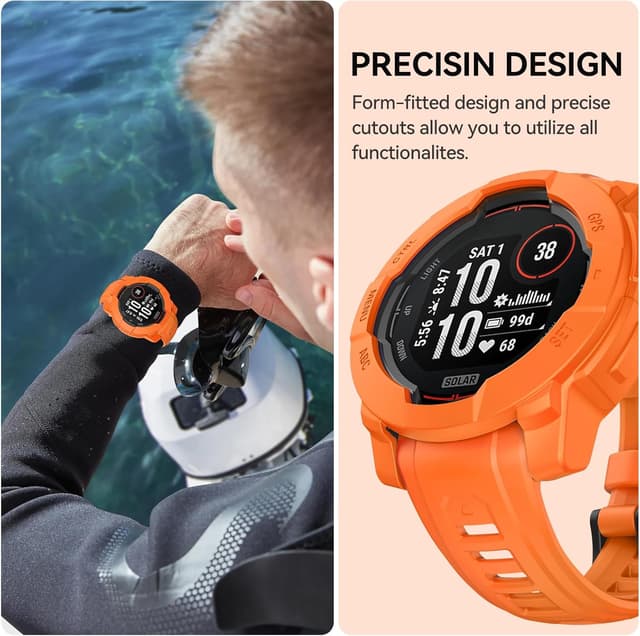 Detalle de OVERSTEP Instinct 3 45mm rugged TPU case