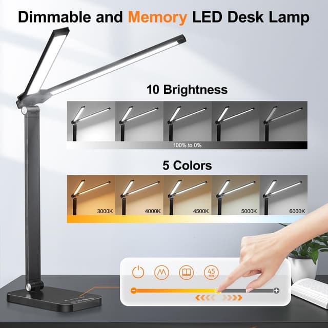 Detalle de One Fire Desk Lamp with 1.8 m range