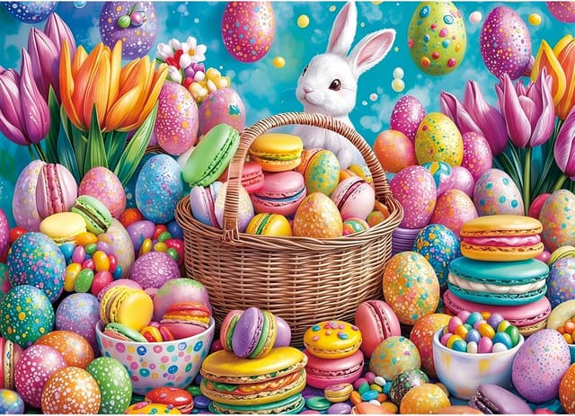 Detalle de Chalzidar Easter 1000-Piece Jigsaw Puzzle