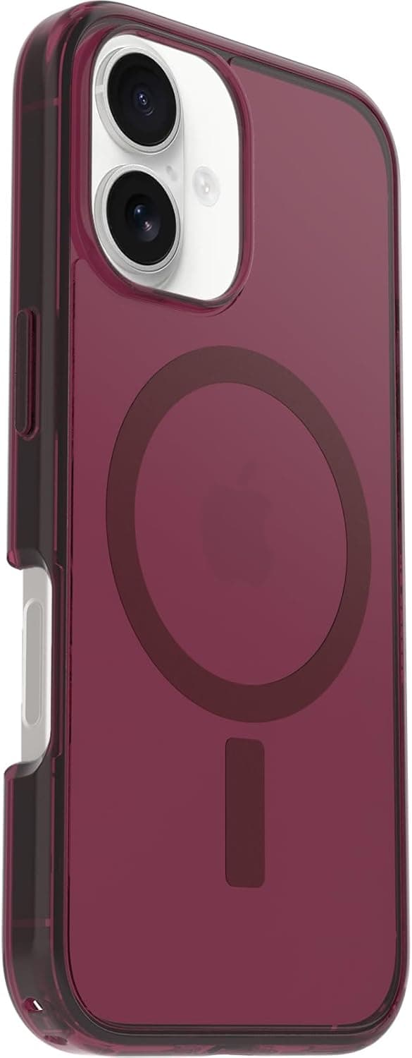 Detalle 2 de OtterBox Symmetry Series Clear MagSafe iPhone 16 📱 Anticaídas