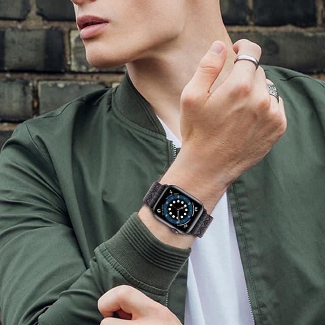 Thumbnail 6 de GZ GZHISY Sport Loop Nylon Band for Apple Watch (38mm–49mm, Ultra 2, Series 9/8/7/6 SE/5/4/3/2/1)