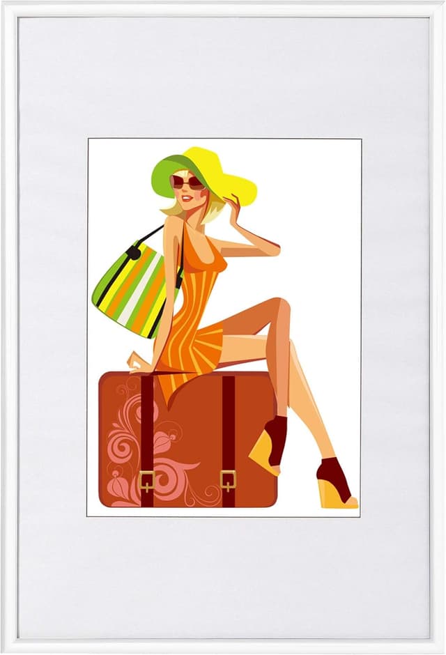 Imagen de WOLTU Bilderrahmen 50x70 cm Weiß en OfertitasTOP