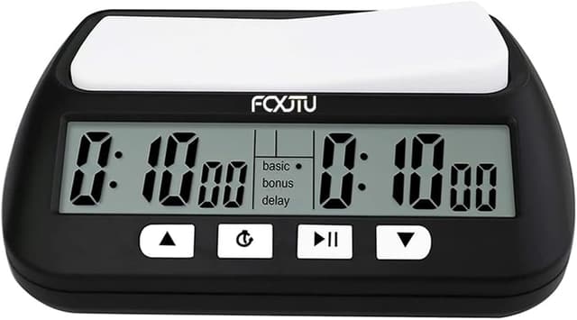 Detalle de FCXJTU Professional Digital Chess Timer (FCXJTU) with Alarm, Countdown/Count-up and Delay