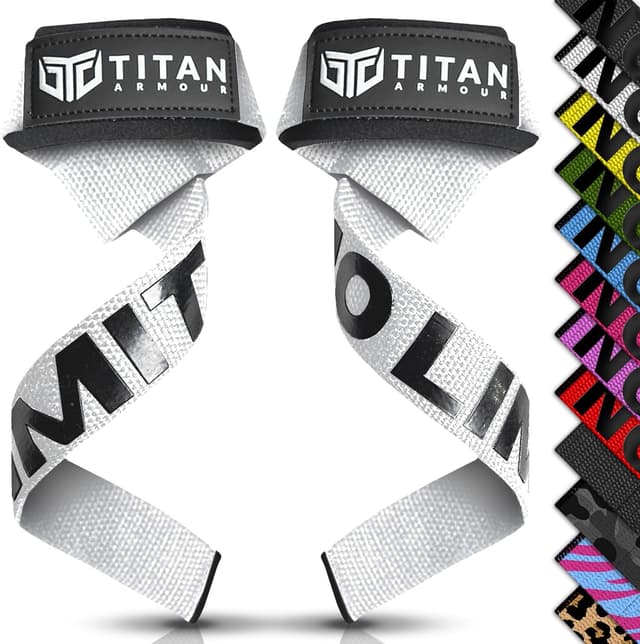 Detalle de Titan Armour weight lifting straps 21-inch
